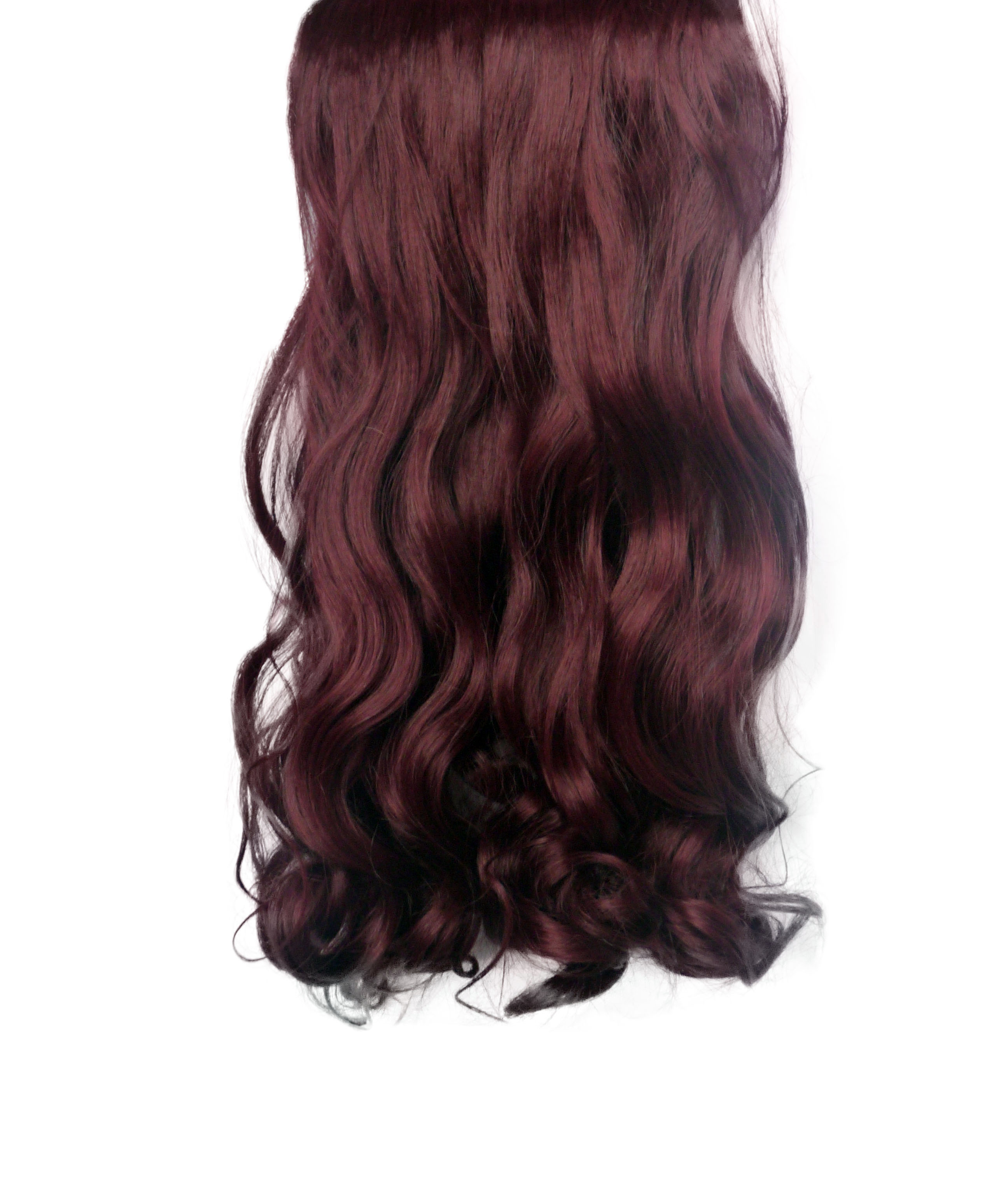 Full Head Clip in Hair Extensions Curly Wavy 20 22