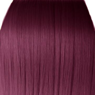 15 Inch Clip in Hair Extensions Straight 8pcs - Rich Wine