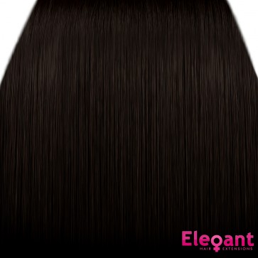 FRINGE BANG Clip in Hair Extension Classic Style Dark Brown #4 