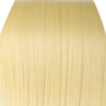 18 Inch Clip in Hair Extensions Straight 8pcs - Lightest Blonde