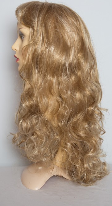 22 Inch Ladies Full Wig Curly - Blonde Mix #18/613