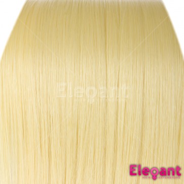 20" Clip in Hair Extensions HIGHLIGHTS Lightest Blonde #60