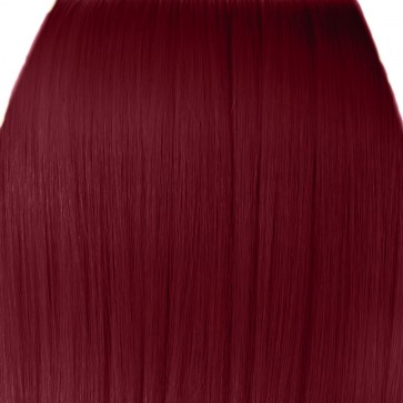 15 Inch Clip in Hair Extensions Straight 8pcs - Burgundy