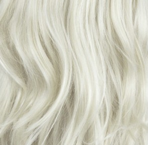 22 Inch Clip in Hair Extensions Curly 8pcs - Platinum Blonde