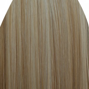 20 Inch Clip in Hair Extensions Straight 8pcs - Blonde Mix #18/613