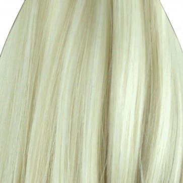 18" Clip in Hair Extensions STRAIGHT Light Ash Blonde #22A FULL HEAD 8pcs