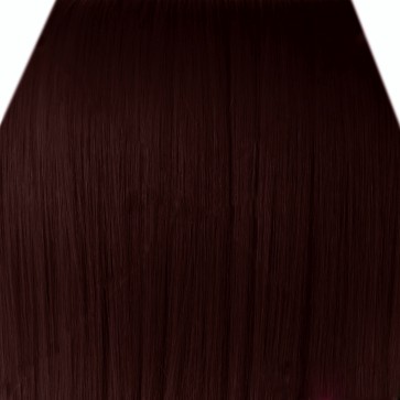 22 Inch Clip in Hair Extensions Straight 8pcs - Dark Auburn