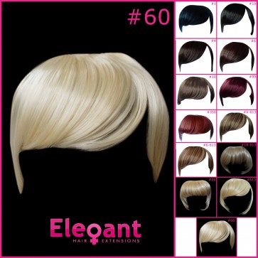 Fringe Bang Clip in Hair Extension Classic - Lightest Blonde #60