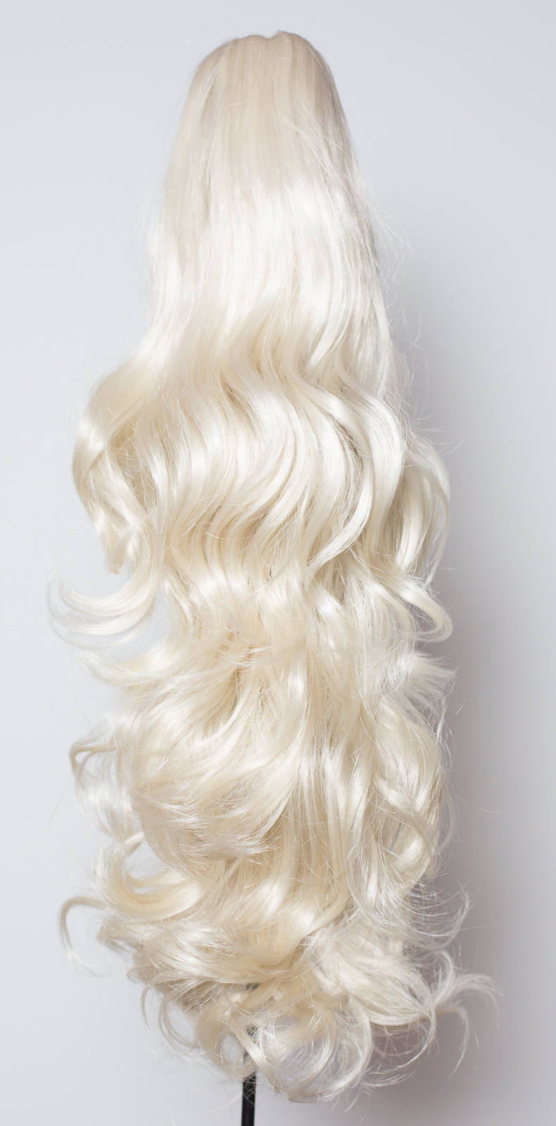 PONYTAIL Clip In Hair Extensions Platinum Blonde 16 60 REVERSIBLE