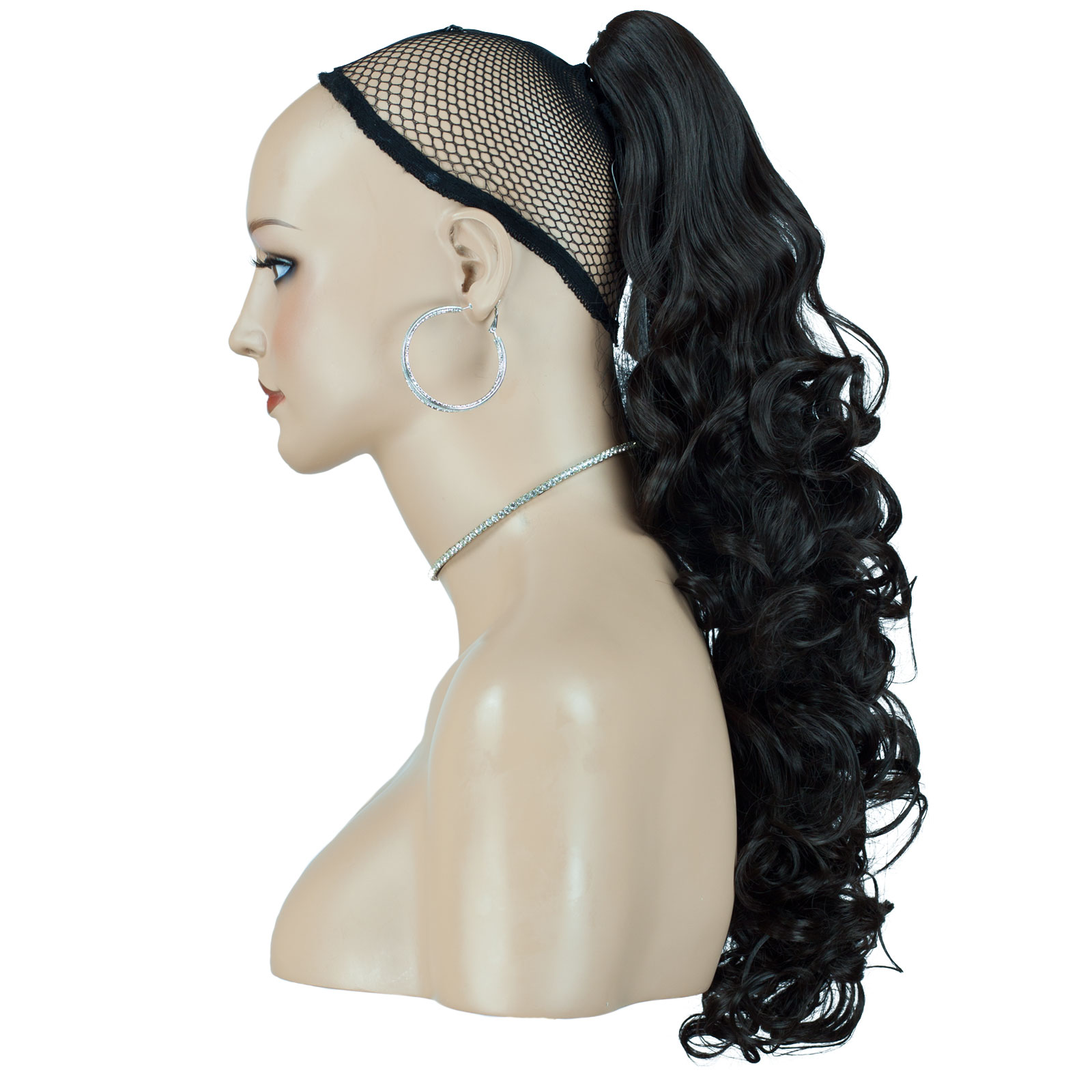 PONYTAIL Clip In On Hair Extensions REVERSIBLE - ALL ...